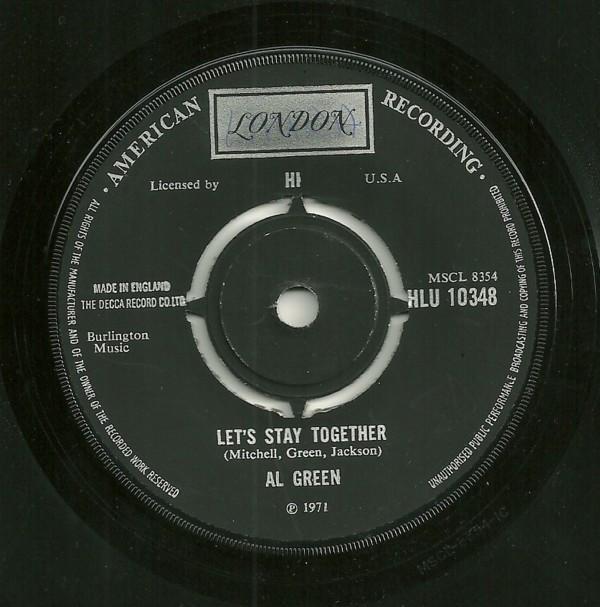 Al Green - Let's Stay Together