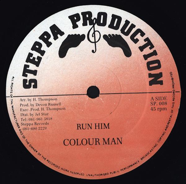 Colour Man, Devon Russell - Run Him / Peep Show