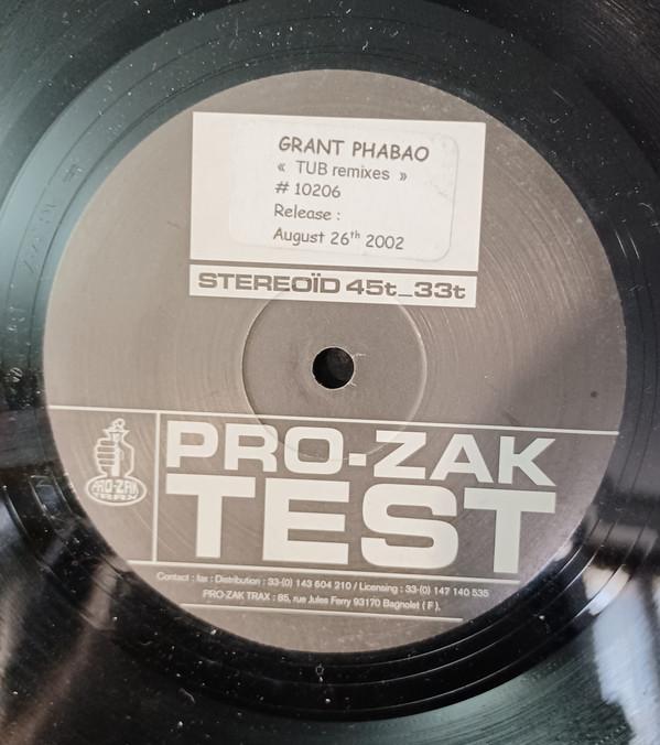Grant Phabao - Tub Remixes