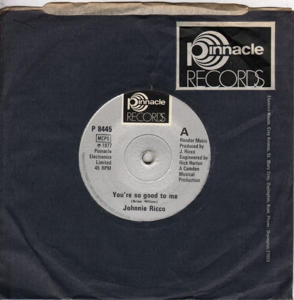 Johnnie Ricco - You're So Good To Me