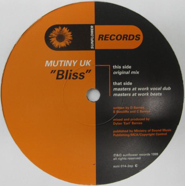 Mutiny, Mary Joy - Bliss (Remixes by Masters at Work and Rhythm Doctor)
