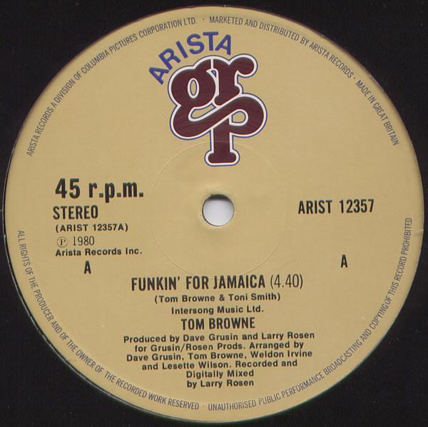 Tom Browne - Funkin' For Jamaica